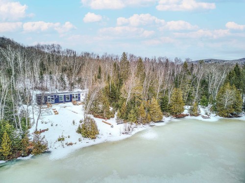 Vue d'ensemble - 103 Ch. Baumann, Lac-Saguay, QC - Outdoor With Body Of Water With View