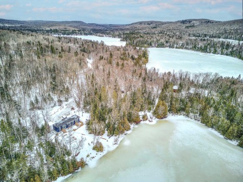 Vue d'ensemble - 103 Ch. Baumann, Lac-Saguay, QC - Outdoor With Body Of Water With View