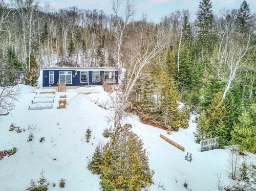 Face arrière - 103 Ch. Baumann, Lac-Saguay, QC - Outdoor With View