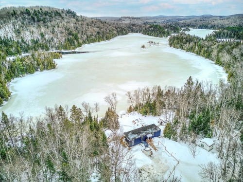 Vue d'ensemble - 103 Ch. Baumann, Lac-Saguay, QC - Outdoor With View