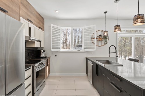 Kitchen - 275 Rue Des Grands-Pics, Saint-Colomban, QC - Indoor Photo Showing Kitchen With Upgraded Kitchen