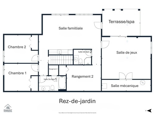 Plan (croquis) - 5 Ch. D'Azur, Val-Des-Lacs, QC 