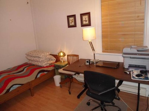 Chambre à coucher - 5219 Av. Trans Island, Montréal (Côte-Des-Neiges/Notre-Dame-De-Grâce), QC - Indoor Photo Showing Office