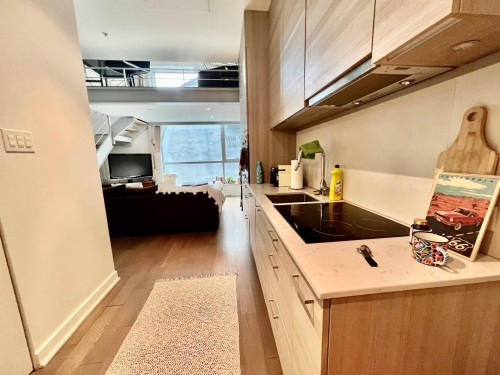 Kitchen - 213-1155 Rue De La Montagne, Montréal (Ville-Marie), QC - Indoor Photo Showing Kitchen