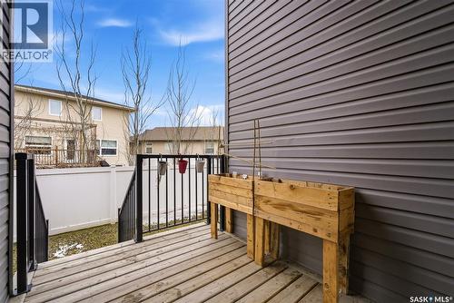 12 5301 Beacon Drive, Regina, SK - Outdoor With Deck Patio Veranda With Exterior