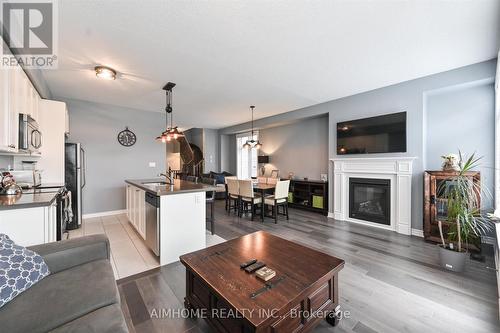 52 Vedette Way, Vaughan, ON - Indoor Photo Showing Living Room With Fireplace