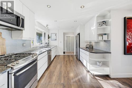 18 Cherry Street, Halton Hills, ON - Indoor Photo Showing Kitchen With Upgraded Kitchen