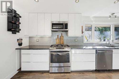 18 Cherry Street, Halton Hills, ON - Indoor Photo Showing Kitchen With Upgraded Kitchen