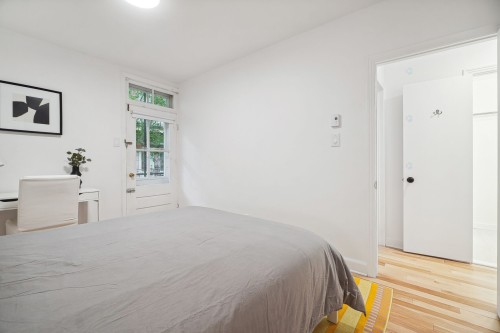 Bedroom - 4356 Av. De Chateaubriand, Montréal (Le Plateau-Mont-Royal), QC - Indoor Photo Showing Bedroom