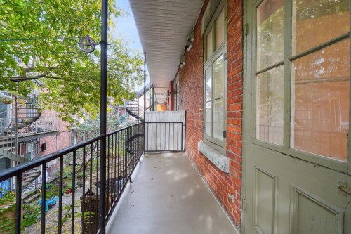 Balcony - 4356 Av. De Chateaubriand, Montréal (Le Plateau-Mont-Royal), QC - Outdoor With Exterior
