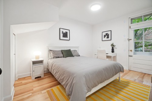 Bedroom - 4356 Av. De Chateaubriand, Montréal (Le Plateau-Mont-Royal), QC - Indoor Photo Showing Bedroom