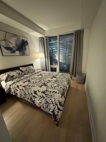 Chambre à coucher - 1805-1288 Rue St-Antoine O., Montréal (Ville-Marie), QC - Indoor Photo Showing Bedroom