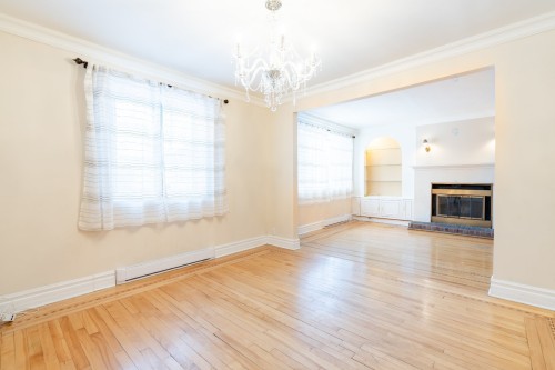 Dining Room - 181 Rue Dufferin, Hampstead, QC - Indoor With Fireplace