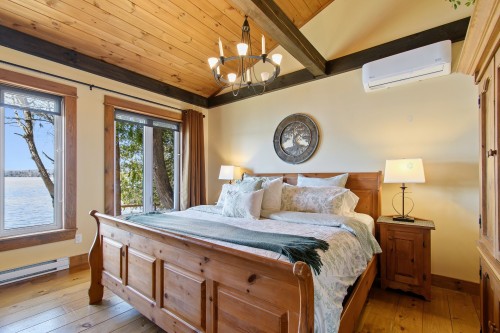 Chambre à coucher principale - 29 Ch. Des Pins, Messines, QC - Indoor Photo Showing Bedroom