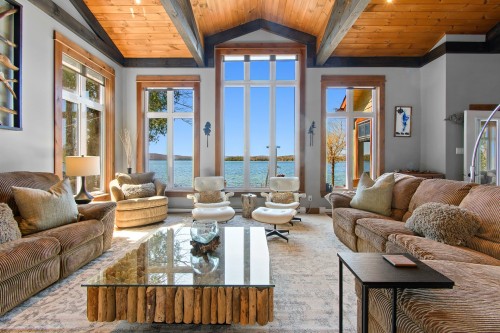 Salon - 29 Ch. Des Pins, Messines, QC - Indoor Photo Showing Living Room