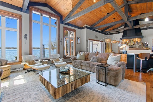 Salon - 29 Ch. Des Pins, Messines, QC - Indoor Photo Showing Living Room