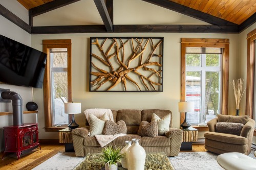 Salon - 29 Ch. Des Pins, Messines, QC - Indoor Photo Showing Living Room