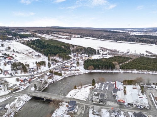 Photo aérienne - 112 Rue Du Pont, Saint-Ludger, QC - Outdoor With View