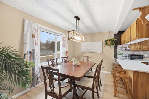 Salle à manger - 112 Rue Du Pont, Saint-Ludger, QC - Indoor Photo Showing Dining Room