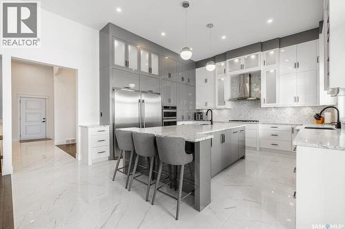 623 Kenaschuk Crescent, Saskatoon, SK - Indoor Photo Showing Kitchen With Upgraded Kitchen