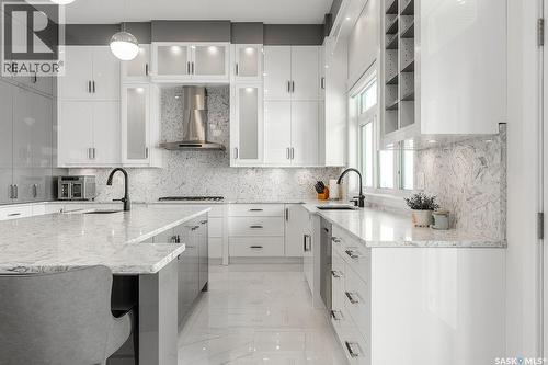 623 Kenaschuk Crescent, Saskatoon, SK - Indoor Photo Showing Kitchen With Upgraded Kitchen