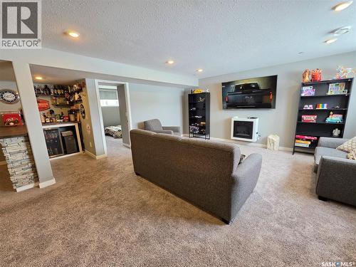 9 Carl Drive, Meadow Lake, SK - Indoor With Fireplace