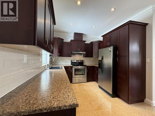 5132 Eagle Place, Terrace, BC - Indoor Photo Showing Kitchen With Double Sink