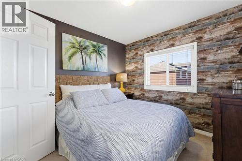 Bedroom with carpet floors and baseboards - 208 Templewood Drive, Kitchener, ON - Indoor Photo Showing Bedroom