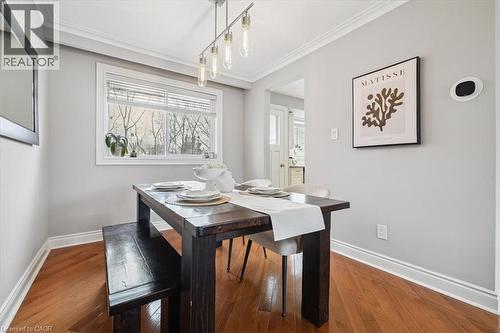 319 Erindale Drive, Burlington, ON - Indoor Photo Showing Dining Room