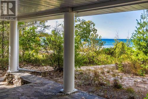 Front Patio - 750 Tiny Beaches Road S, Tiny, ON - Outdoor With Deck Patio Veranda With View