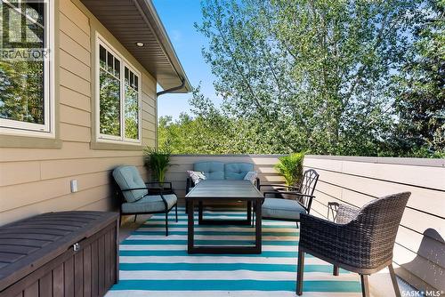 15 Meadow Bay, Lumsden, SK - Outdoor With Deck Patio Veranda With Exterior