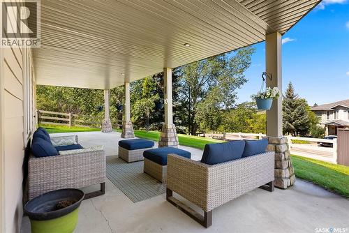15 Meadow Bay, Lumsden, SK - Outdoor With Deck Patio Veranda With Exterior