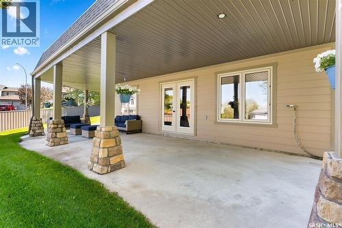 15 Meadow Bay, Lumsden, SK - Outdoor With Deck Patio Veranda With Exterior