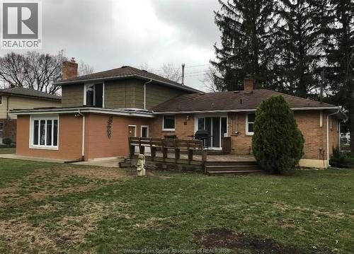 564 Wallace, Windsor, ON - Outdoor With Deck Patio Veranda
