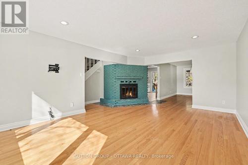 1071 Aldea Avenue, Ottawa, ON - Indoor Photo Showing Living Room With Fireplace