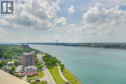 1225 Riverside Unit# 409, Windsor, ON - Outdoor With Body Of Water With View