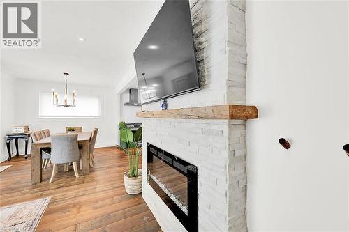 28 Marion Crescent, Dundas, ON - Indoor With Fireplace