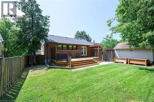 28 Marion Crescent, Dundas, ON - Outdoor With Deck Patio Veranda