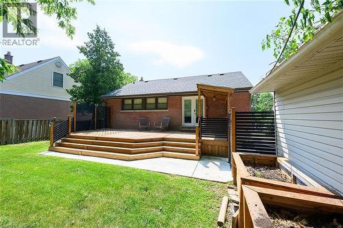 28 Marion Crescent, Dundas, ON - Outdoor With Deck Patio Veranda With Exterior