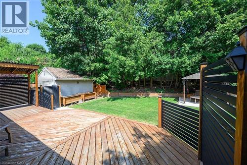 28 Marion Crescent, Dundas, ON - Outdoor With Deck Patio Veranda