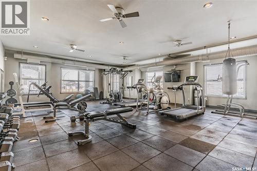 1102 1015 Patrick Crescent, Saskatoon, SK - Indoor Photo Showing Gym Room
