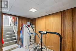 stairs to basement off mudroom - 