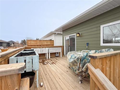11 Marsh Crescent, Brandon, MB - Outdoor With Deck Patio Veranda With Exterior