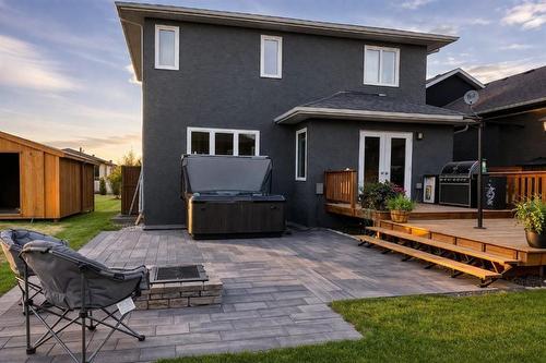 36 Southview Drive, Brandon, MB - Outdoor With Deck Patio Veranda With Exterior