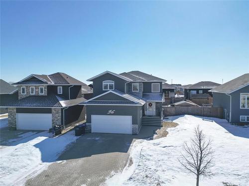 36 Southview Drive, Brandon, MB - Outdoor With Deck Patio Veranda With Facade