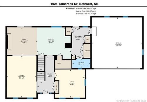 1025 Tamarack, Bathurst, NB 