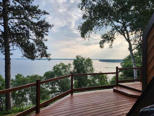 76 Ojibway Drive, Eagle River, ON - Outdoor With Body Of Water With View