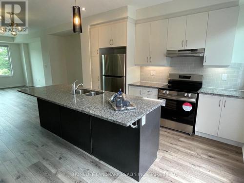 3165 Elgin Mills Road E, Markham, ON - Indoor Photo Showing Kitchen With Double Sink