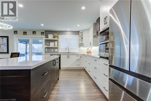 128 Schmidt Drive, Arthur, ON - Indoor Photo Showing Kitchen With Upgraded Kitchen