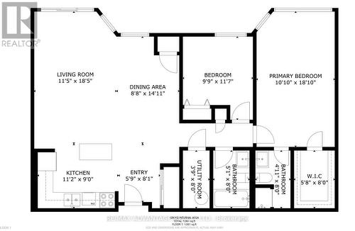 Wonderful floor plan - 106 - 521 Riverside Drive, London North (North P), ON - Other